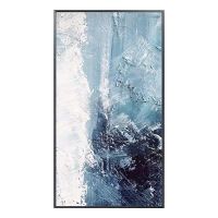 new style hand made painting Wall Art Handmade Paintings Abstract Painting On The Canvas for living room artwork  Free Shipping (size: 70x140cm)