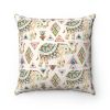 Rustic Elephant Two Color Sided Cushion Home Decoration Accents - 4 Sizes