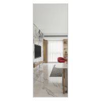 Modern Full Length Mirror, 65" x 22"x 1.2" (Color: Sand Gray)