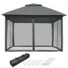 Tent Top Dark Grey