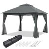 Tent Top Dark Grey