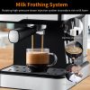 20 Bar Thermo Block Beating System Espresso Machine With Safety Valve