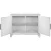 40'' Modern Console Table Sofa Table for Living Room with 2 Shelves