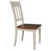 Stylish Wooden Furniture Kitchen Table Set 6-Piece with Ergonomically Designed Chairs