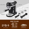 20 Bar Thermo Block Beating System Espresso Machine With Safety Valve