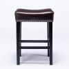 Backless Bar Stools, 2-Pcs Set